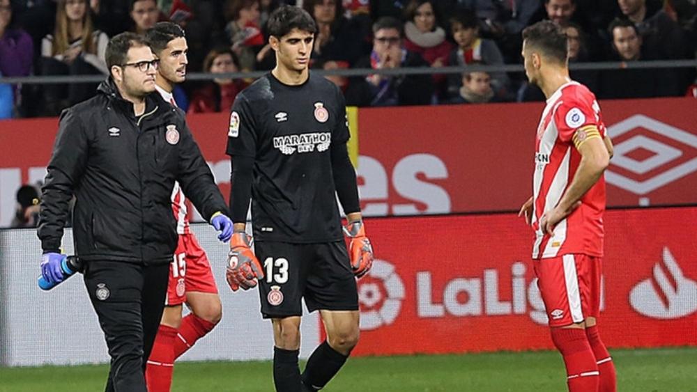 جيرونا يعلن غياب بونو في انتظار نتائج الفحوصات