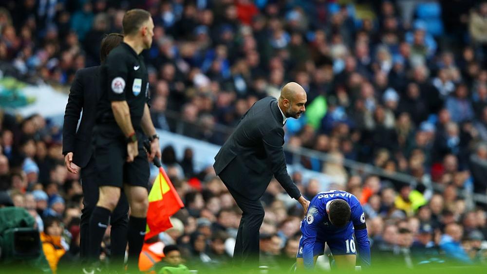 هازارد: السيتي يفتقد هازارد .. وجوارديولا يرد: لن نضمك