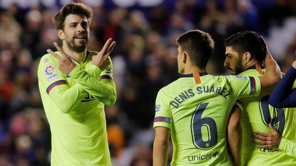 اختبارات سهلة لثلاثي الصدارة في "الليغا"