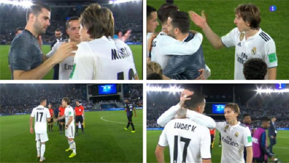 مشادات بين لاعبي الريال قبل التتويج بكأس العالم للأندية