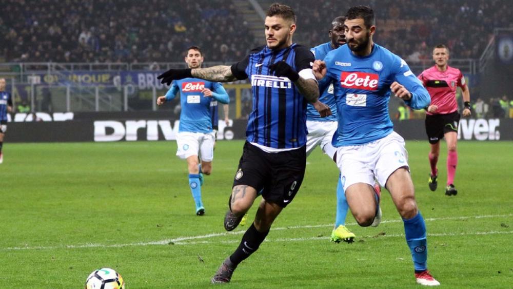 قمة نارية منتظرة بين الإنتر ونابولي قبل نهاية 2018