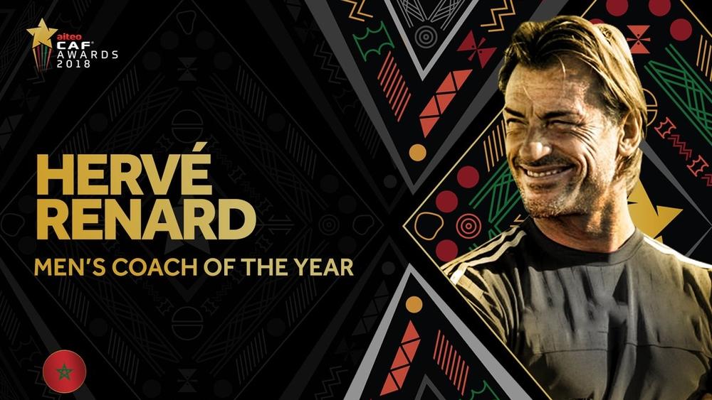 رونار أفضل مدرب في أفريقيا لعام 2018
