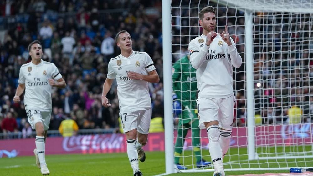 راموس يبلغ حاجز المئة هدف في مسيرته الكروية