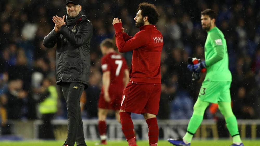 كلوب يُشيد بما فعله صلاح ضد برايتون