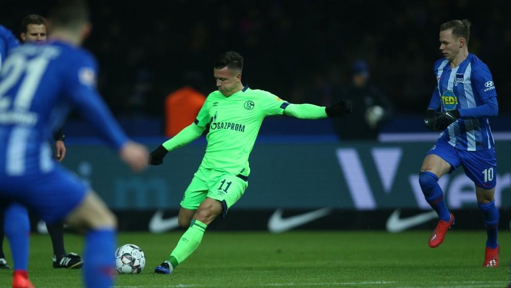 التعادل يحسم مواجهة هيرتا برلين أمام شالكه