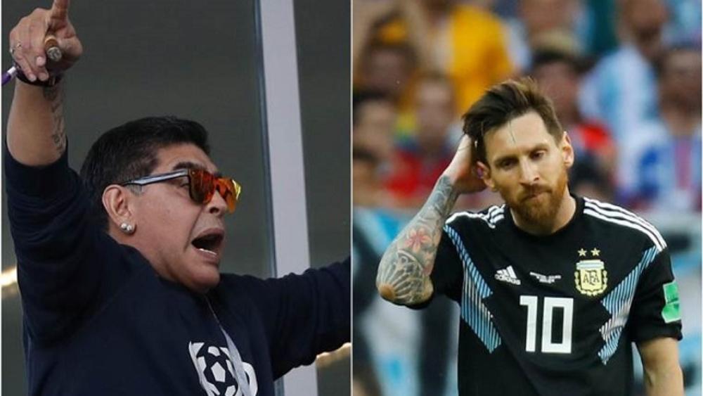 السير فيرجسون يختار الأفضل بين ميسي ومارادونا