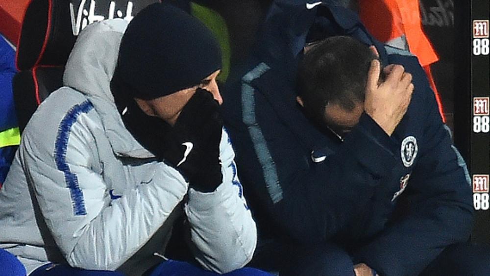 تعرف على ردة فعل ساري الغاضبة على لاعبي تشيلسي