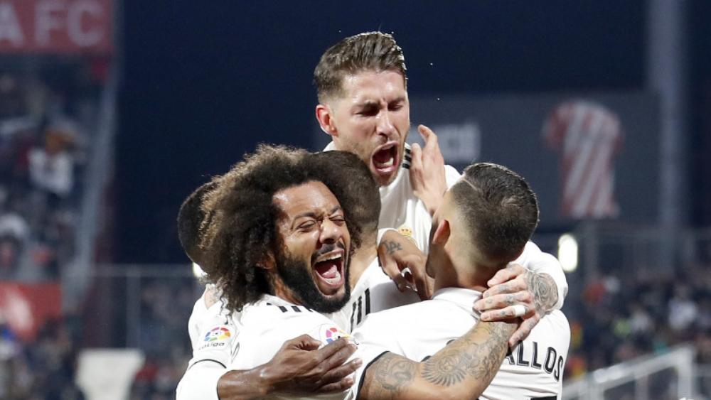 ريال مدريد يكرر فوزه على جيرونا ويبلغ نصف نهائي كأس الملك