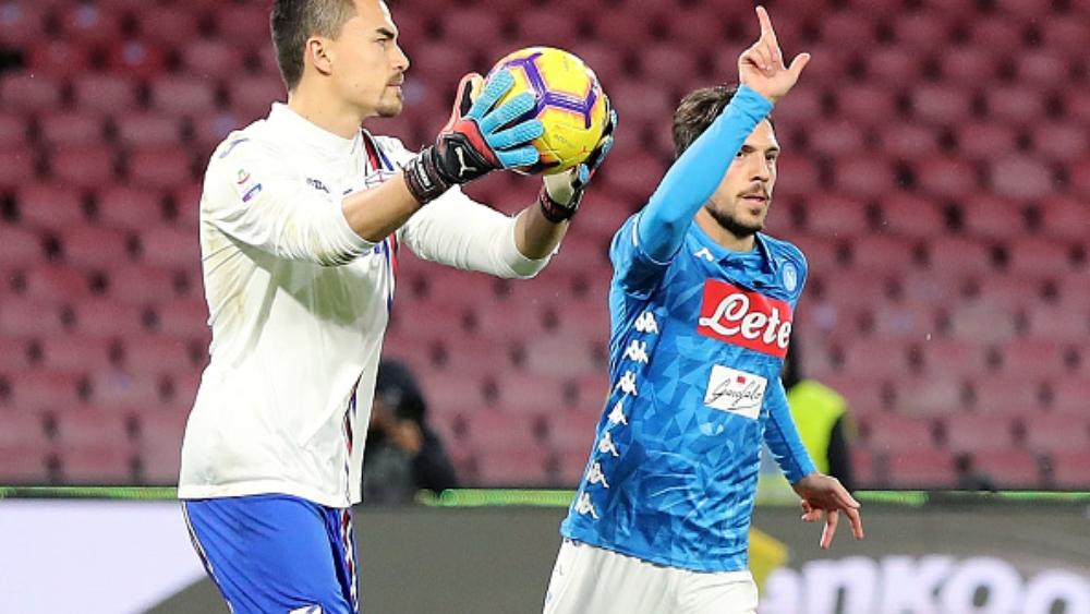 نابولي يستعيد عافيته بالفوز على سامبدوريا