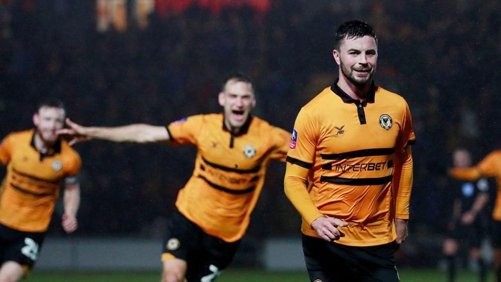 نيوبورت يواجه مانشستر سيتي في ثمن النهائي