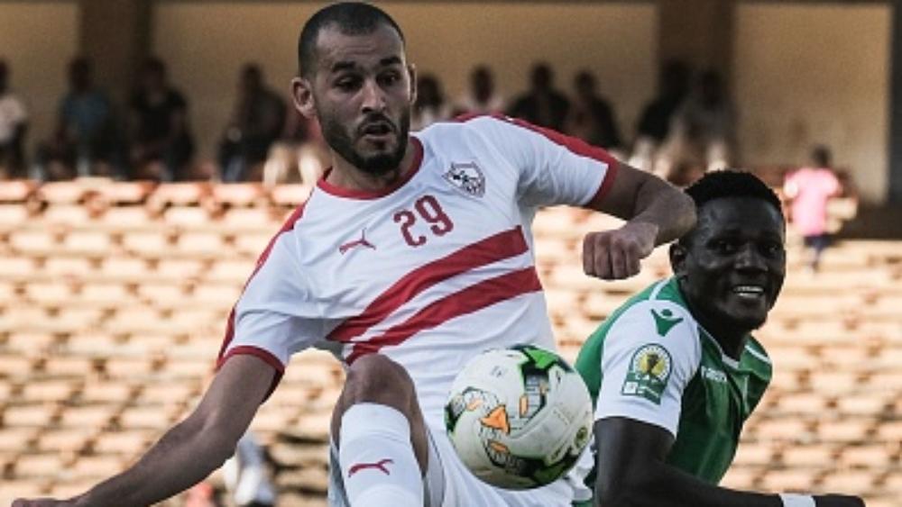 الزمالك يتعادل ضد نصر حسين داي، وبوطيب يسجل أول أهدافه