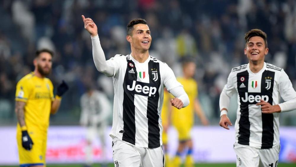 يوفنتوس يقسو على فروسينوني ويهزمه بثلاثية