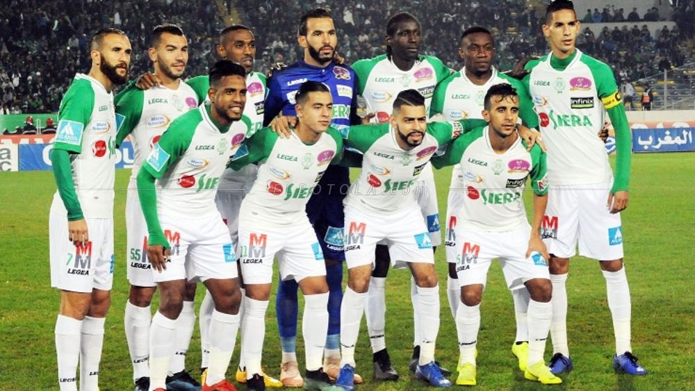 التشكيلة الرسمية لفريق الرجاء أمام يوسفية برشيد