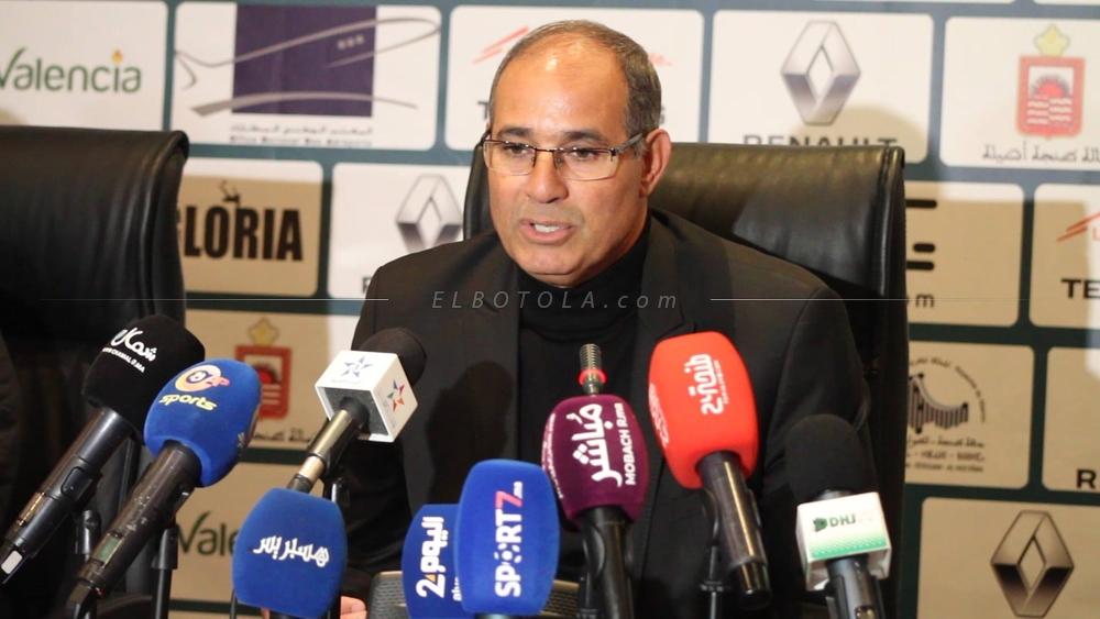 الزاكي: "كنا الأفضل و انتصارنا مستحق"