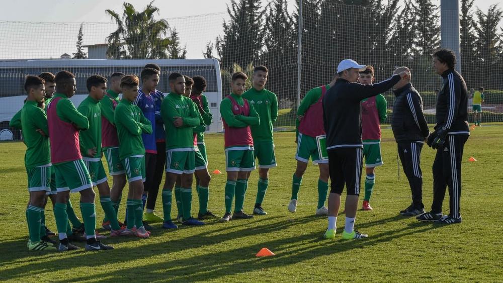 المنتخب الوطني لأقل من 17 سنة يخوض أول حصة تدريبية في تركيا