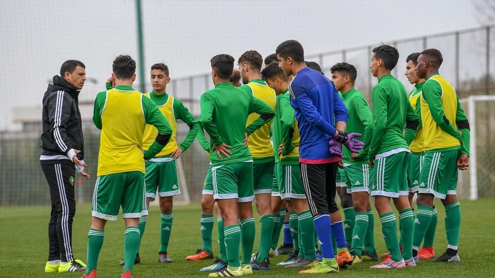 المنتخب الوطني "لأقل من 17 سنة" يخوض آخر حصة تدريبية قبل مباراة بيلاروسيا