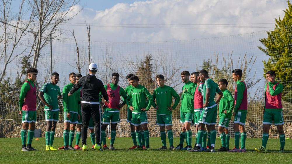 المنتخب الوطني لأقل من 17 سنة يستعد لمباراة أوغندا