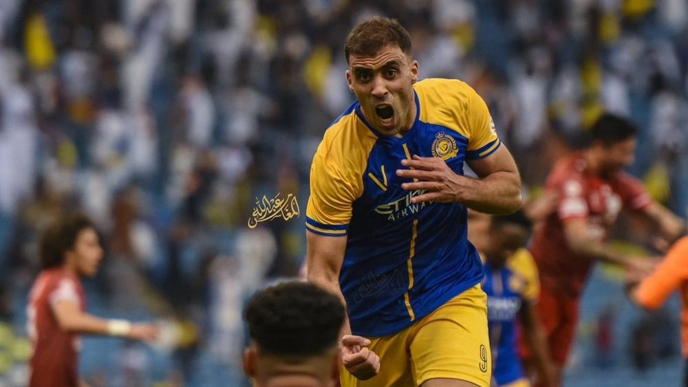 حمد الله يواصل "انفجاره" التهديفي ويهدي النصر فوزا "قاتلا"