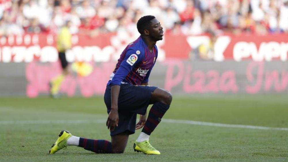 برشلونة يعلن إصابة "الهش" ديمبيلي