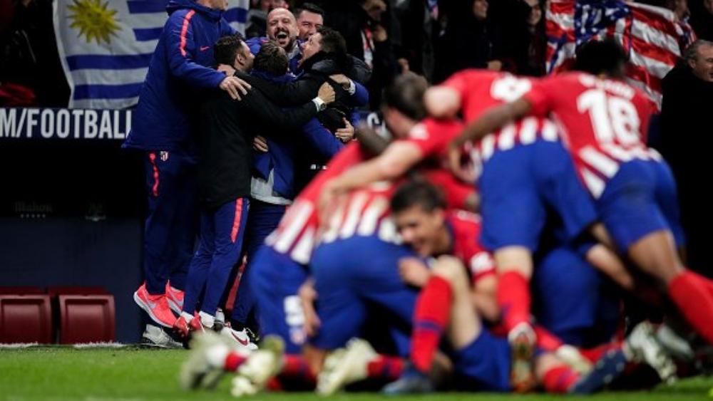 جماهير الأتلتيكو تؤازر لاعبيها قبل لقاء يوفنتوس