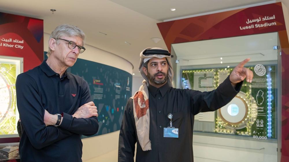 فينجر معجب بالتجربة القطرية ويتوقع كأس عالم "استثنائية"