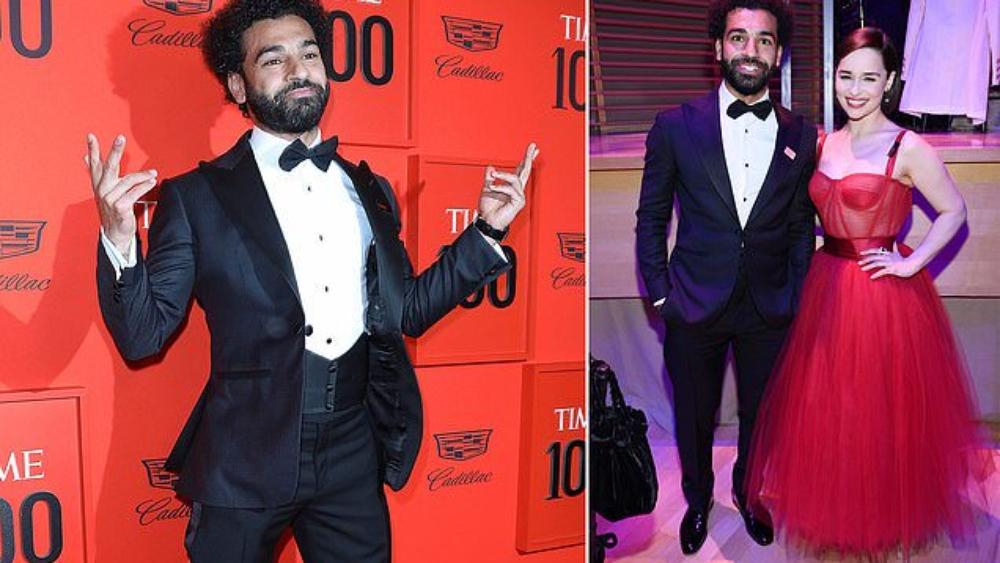 صلاح يتألق في حفل أكثر 100 شخصية مؤثرة في العالم