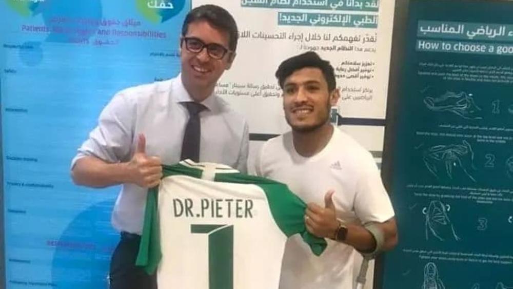 خطوة "راقية" من الحافيظي تجاه الدكتور البلجيكي بيتر دوخ