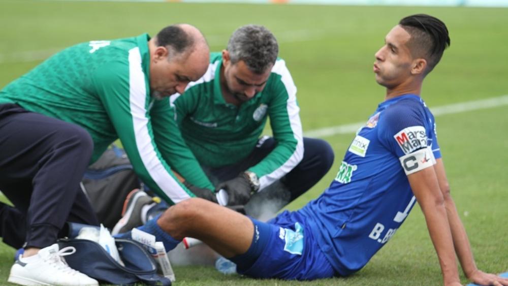 بدر بانون يغيب عن مواجهة سريع وادي زم بسبب الإصابة