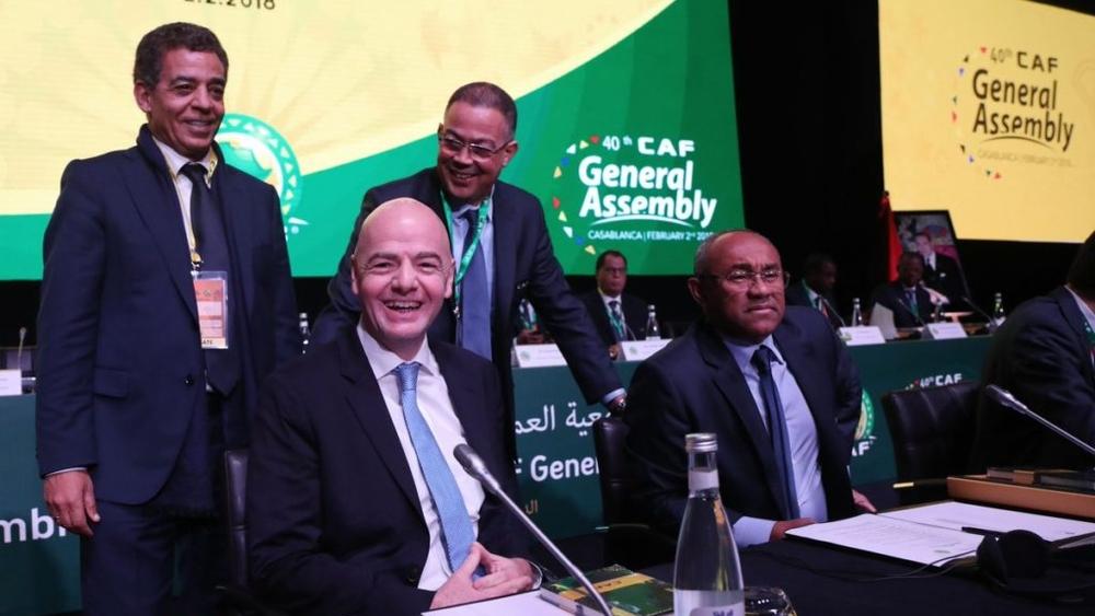 رئيس "الفيفا" إنفانتينو حاضر في لقاء الوداد والترجي