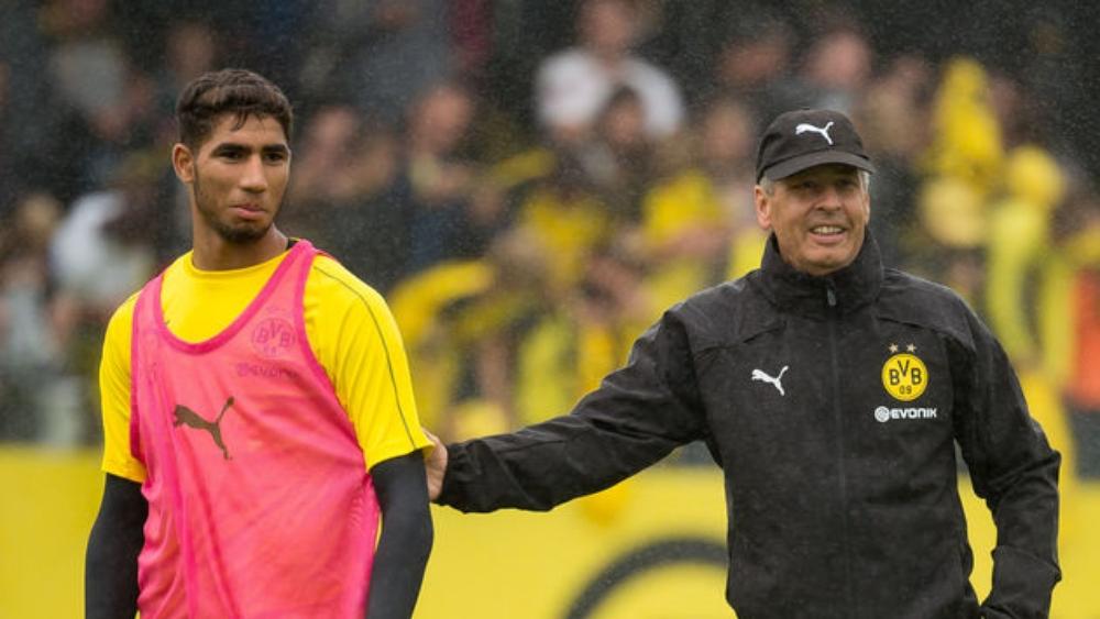 رسميا | بوروسيا دورتموند يمدد عقد مدربه الذي وضع ثقته في أشرف حكيمي