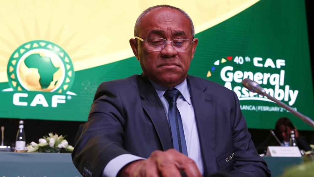 مؤتمر صحفي لرئيس الكاف قبل انطلاق كأس أفريقيا