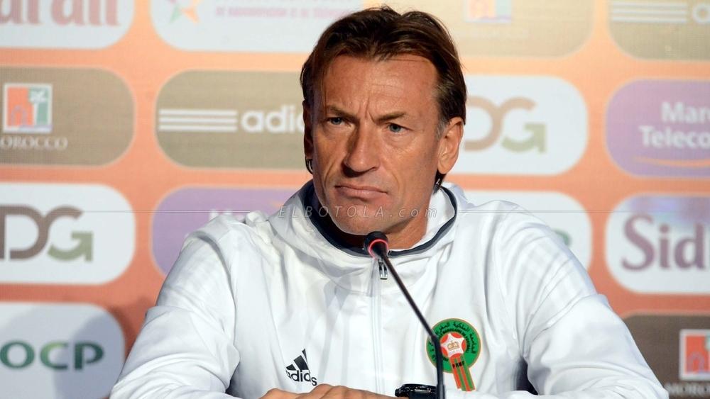 رونار يواجه وسائل الإعلام قبل مباراة ناميبيا بـ"الكان"