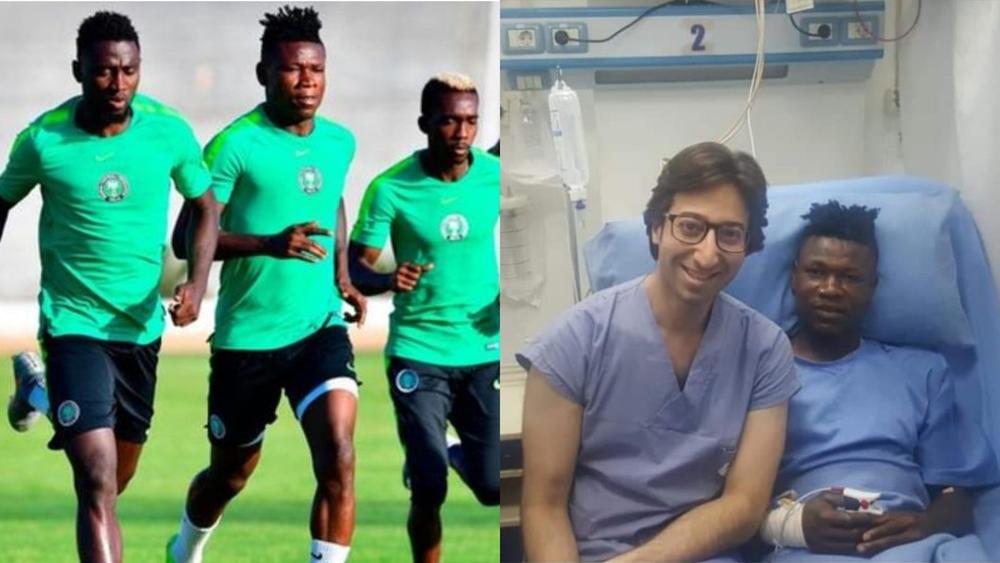 بعد الاطمئنان على قلبه .. نجم نيجيريا يعود لأمم أفريقيا