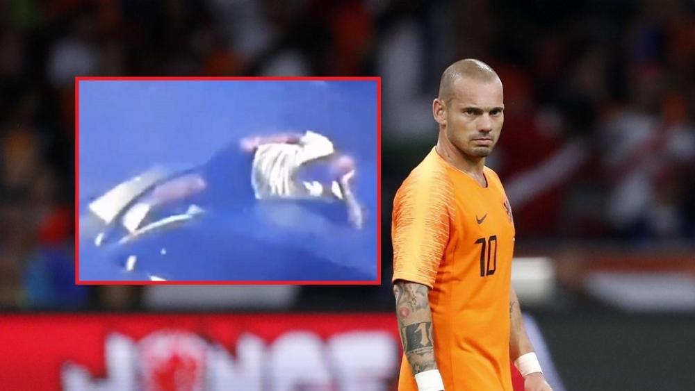 شاهد | اعتقال النجم الهولندي شنايدر وهو في حالة سكر!