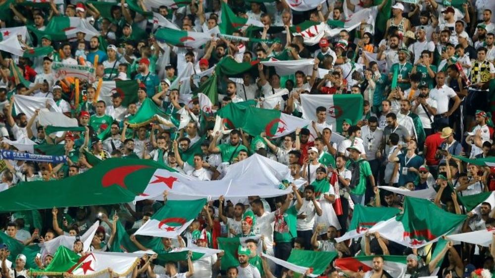 الجماهير الجزائرية تتوافد على مطار القاهرة منذ صباح اليوم