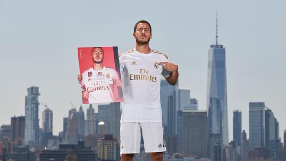 بعد انضمامه للريال .. هازارد يتصدر غلاف "FIFA 20"