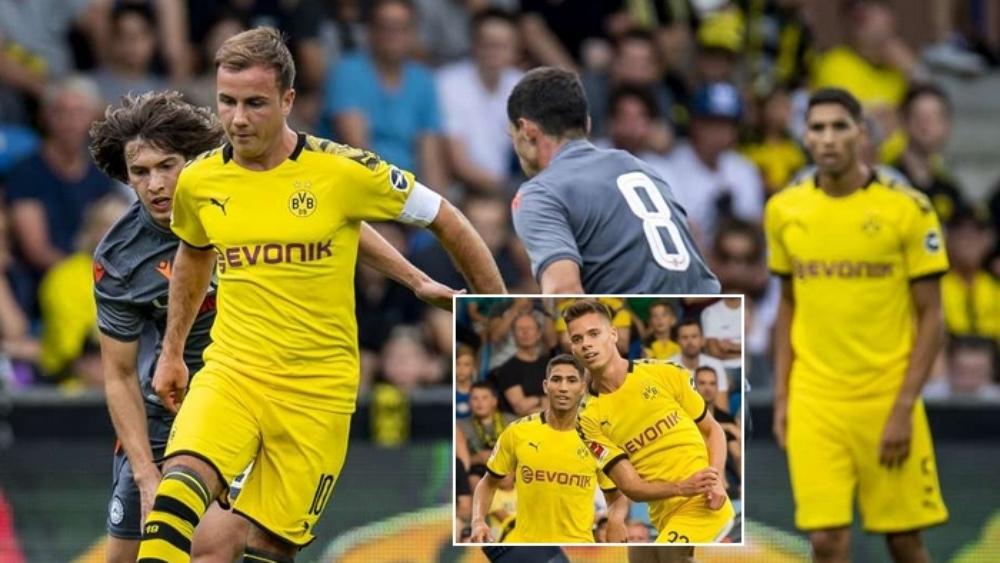 حكيمي يستهل موسمه الجديد مع دورتموند بتمريرة حاسمة واصطياد ركلة جزاء