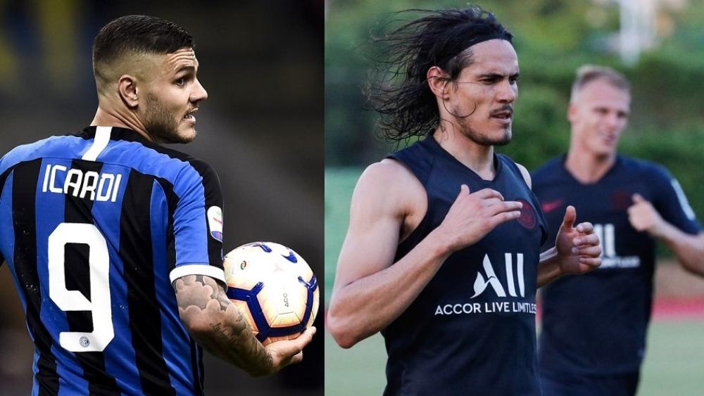 إيكاردي خارج حسابات كونتي.. كافاني قد يكون بديله في إنتر ميلان