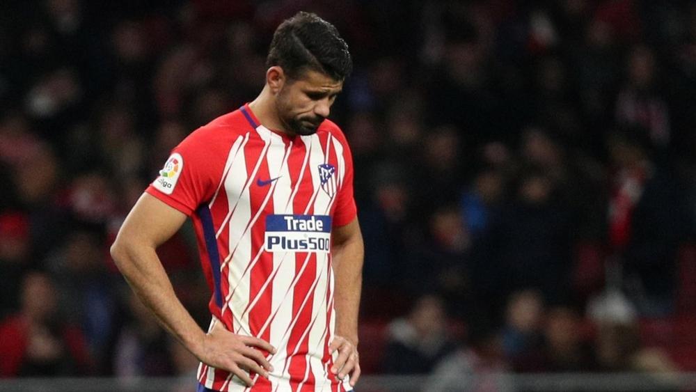 إصابة  دييغو كوستا مهاجم أتليتيكو مدريد قبل أيام من انطلاق الدوري الإسباني