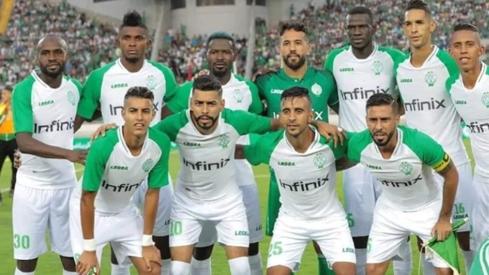 تشكيلة الرجاء الرسمية لمنازلة بريكاما يونايتد الغامبي