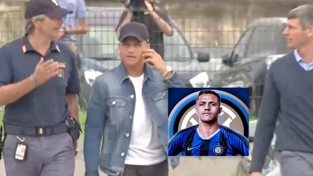 أليكسيس سانشيز يحط الرحال في ميلانو تمهيدا للتوقيع في كشوفات الإنتر