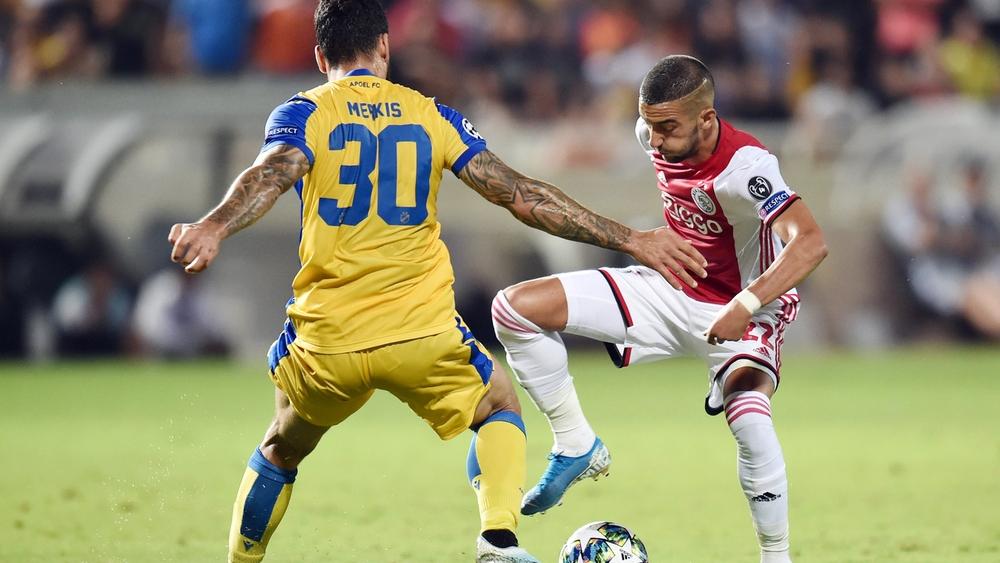 ملحق دوري الأبطال | حكيم زياش أساسي أمام أبويل ومزراوي يغيب بسبب "الطرد"