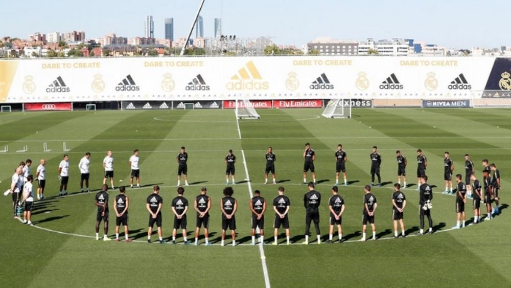 دقيقة حداد في تدريبات ريال مدريد