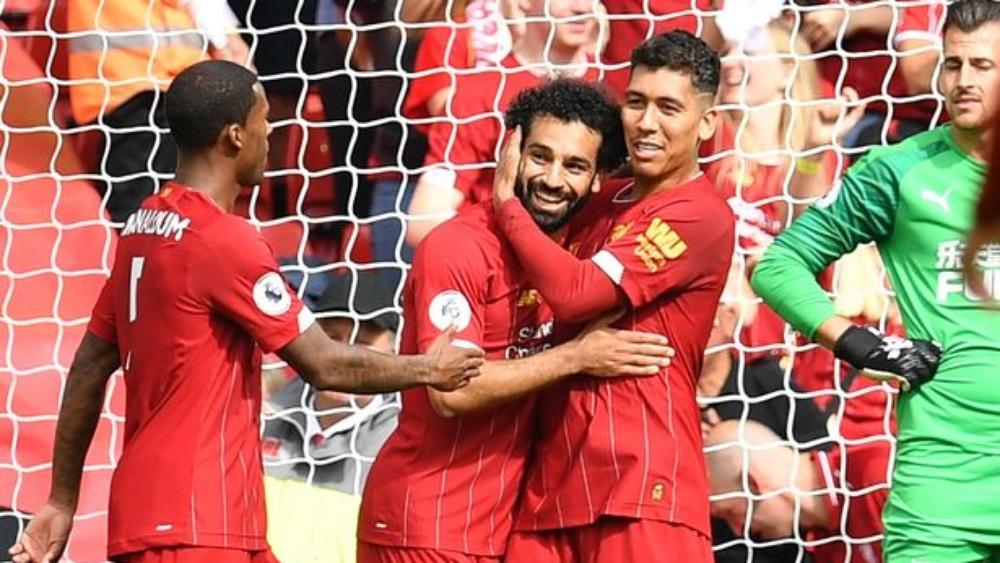 ليفربول يعزز صدارة الدوري الإنجليزي بثلاثية ضد نيوكاسل يونايتد