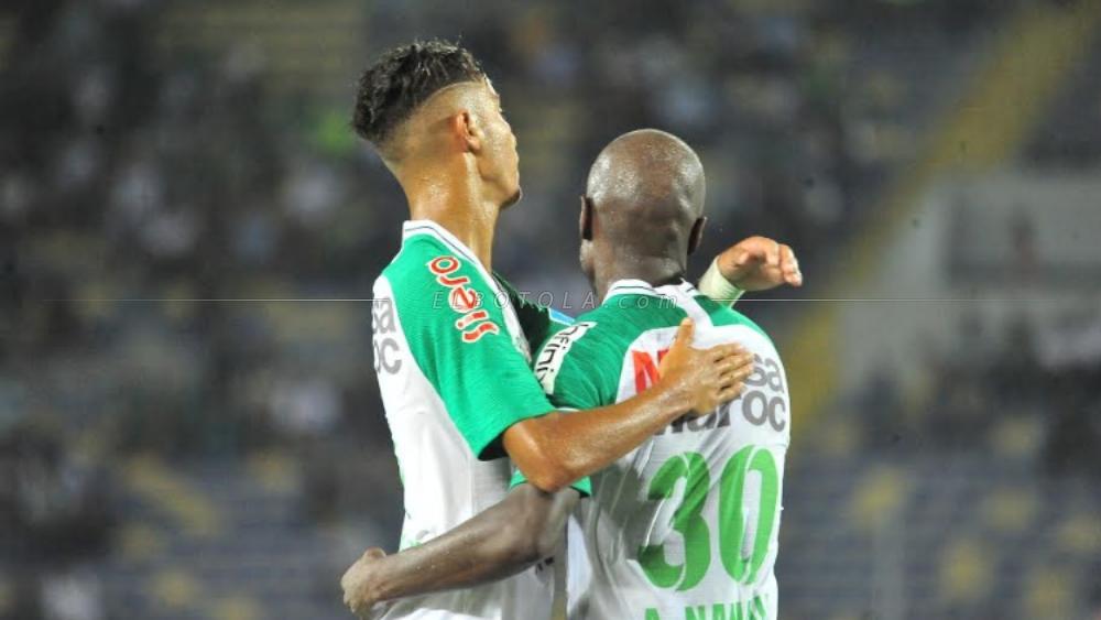 الرجاء تضع قدمها الأولى في دور المجموعات لدوري الأبطال بثلاثية خارج القواعد