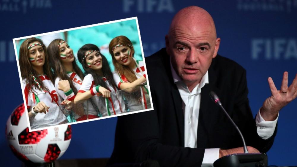 "الفيفا" يبلغ إيران بأن الوقت حان للسماح للنساء بدخول الملاعب