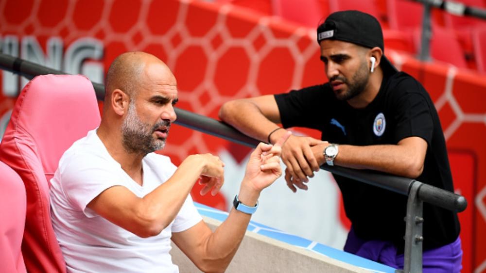 غوارديولا: محرز واثق من نفسه.. سيصبح جزءاً مهماً في خططي