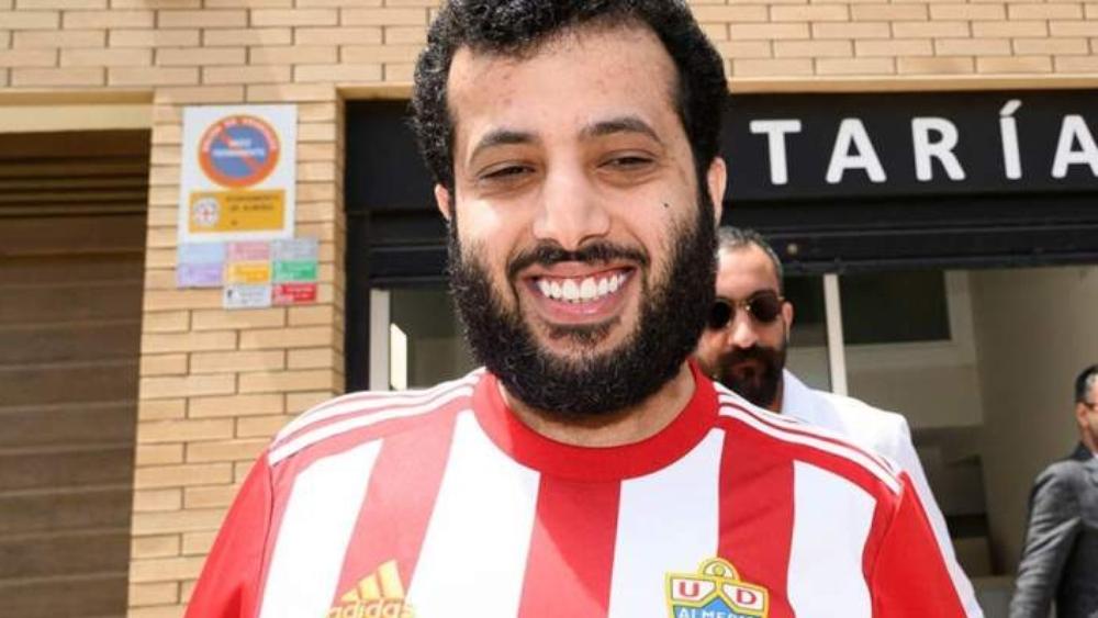 تركي آل الشيخ: "سأدخل التحدي بفريق ألميريا لملاقاة أي نادٍ عربي في ملعبه وبين جماهيره"
