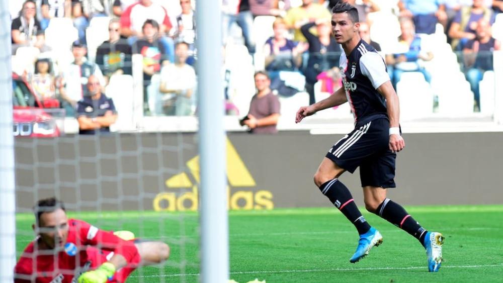 يوفنتوس ينتزع الصدارة "مؤقتاً" بهدفين في مرمى سبال