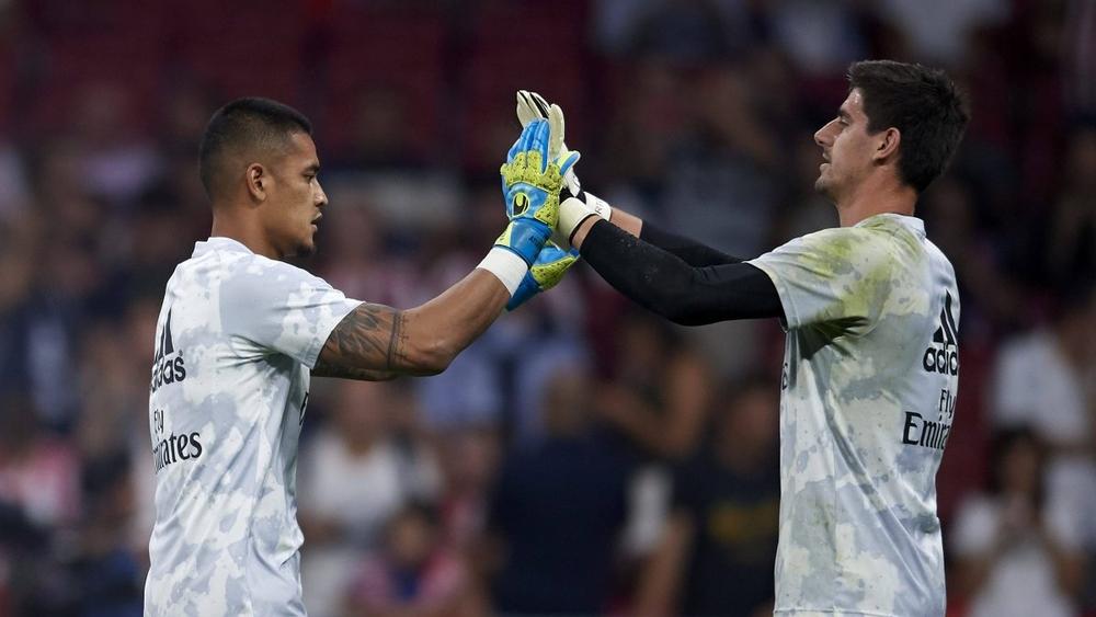 ريال مدريد يكشف سبب استبدال كورتوا أمام كلوب بروج.. وأريولا سيبدأ كأساسي أمام غرناطة